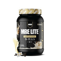 Thumbnail for Image 1 of Default Title for the product REDCON1 MRE LITE Whole Food Protein Powder, Vanilla Milkshake - Lactose Free & Sugar Free Meal Replacement with Animal Protein Blends - Easy to Digest Formula - Only 1g Carb per Serving (30 Servings)