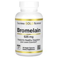 Thumbnail for California Gold Nutrition Bromelain, 500 mg, 90 Veggie Capsules
