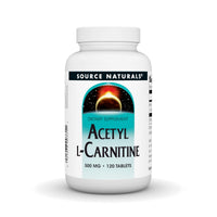Thumbnail for Source Naturals Acetyl L-Carnitine 500 Mg Tablet, 120 Count