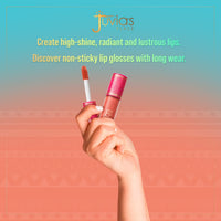 Thumbnail for Juvia's Place Lip Gloss Rich-Nude Liquor High Shine Bronzed Honey Rose, Long Lasting, Glides on Richly and Smoothly, 16 oz