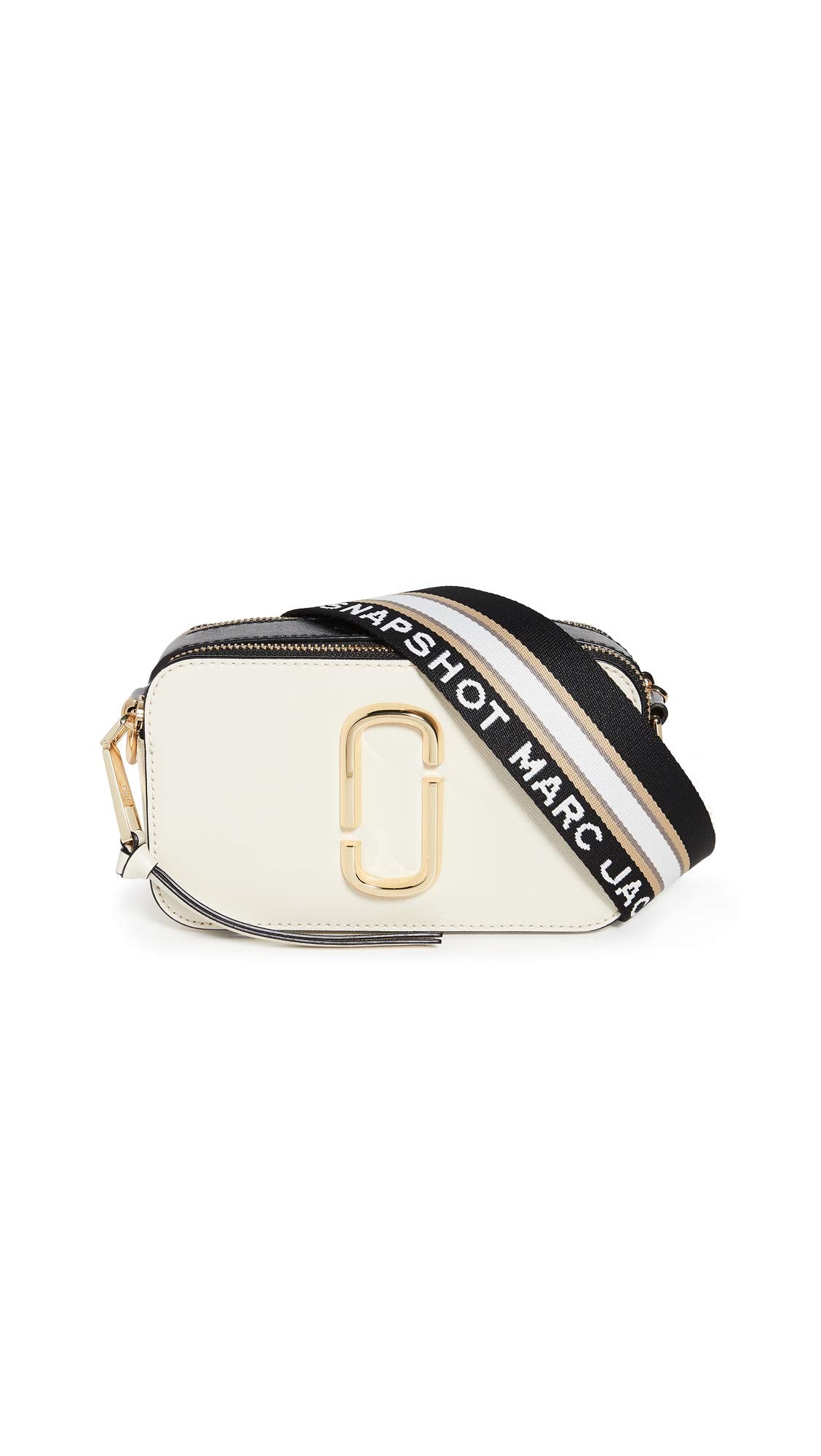Marc Jacobs Womens The Color-Block Snapshot, New Cloud White Multi, One Size