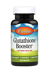 Thumbnail for Carlson - Glutathione Booster, Alpha Lipoic Acid, Immune Support & Optimal Wellness, Antioxidant, 60 Capsules
