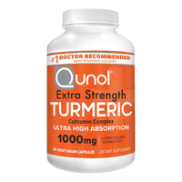 Thumbnail for Qunol Turmeric Curcumin Capsules, 1000mg Extra Strength Supplement, Patented Hydro-Soluble Technology, Alternative to Turmeric Curcumin with Black Pepper, 30 Veggie Capsules