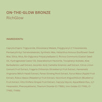 Thumbnail for Pixi On-the-Glow Bronze - RichGlow, Hydrating Tinted Moisture Bronzer Stick with Ginseng, Aloe Vera & Fruit Extracts, For Cheeks & Lips, 19g / 0.6oz, Paraben-Free