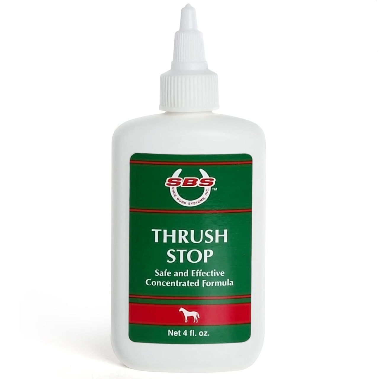 THRUSH STOP SBS Equine Thrush Treatment for Horses for The Finest Horse Care | The Horse-Journal’s Product of The Year and #1 Pick Against Hoof Thrush (4 Fluid Oz)