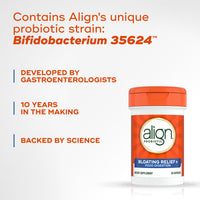 Thumbnail for Align Probiotic Bloating Relief + Food Digestion, Probiotics for Women and Men, #1 Doctor Recommended Brand‡, Promotes Digestive Health and Helps Support the Metabolism of Food*, 28 Capsules
