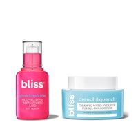 Thumbnail for Bliss Hydration Sensation Bundle: Glow & Hydrate Serum + Drench & Quench Cream-to-Water Hydrator | 2-Step Hydrating Skincare Routine for Radiant, Plump Skin