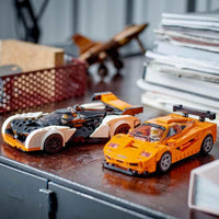 Thumbnail for LEGO Speed Champion McLaren Solus GT & McLaren F1 LM 76918 Toy Blocks, Present, Vehicle, Glue, Boys, Ages 9 and Up