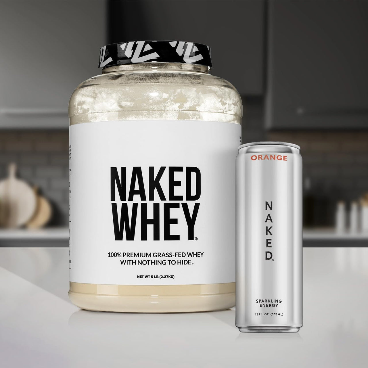 NAKED Whey Chocolate Peanut Butter Protein Powder, Grass Fed Whey, No GMO, No Soy, and Gluten Free. Nothing Artificial, Aid Growth and Recovery - 21 Servings