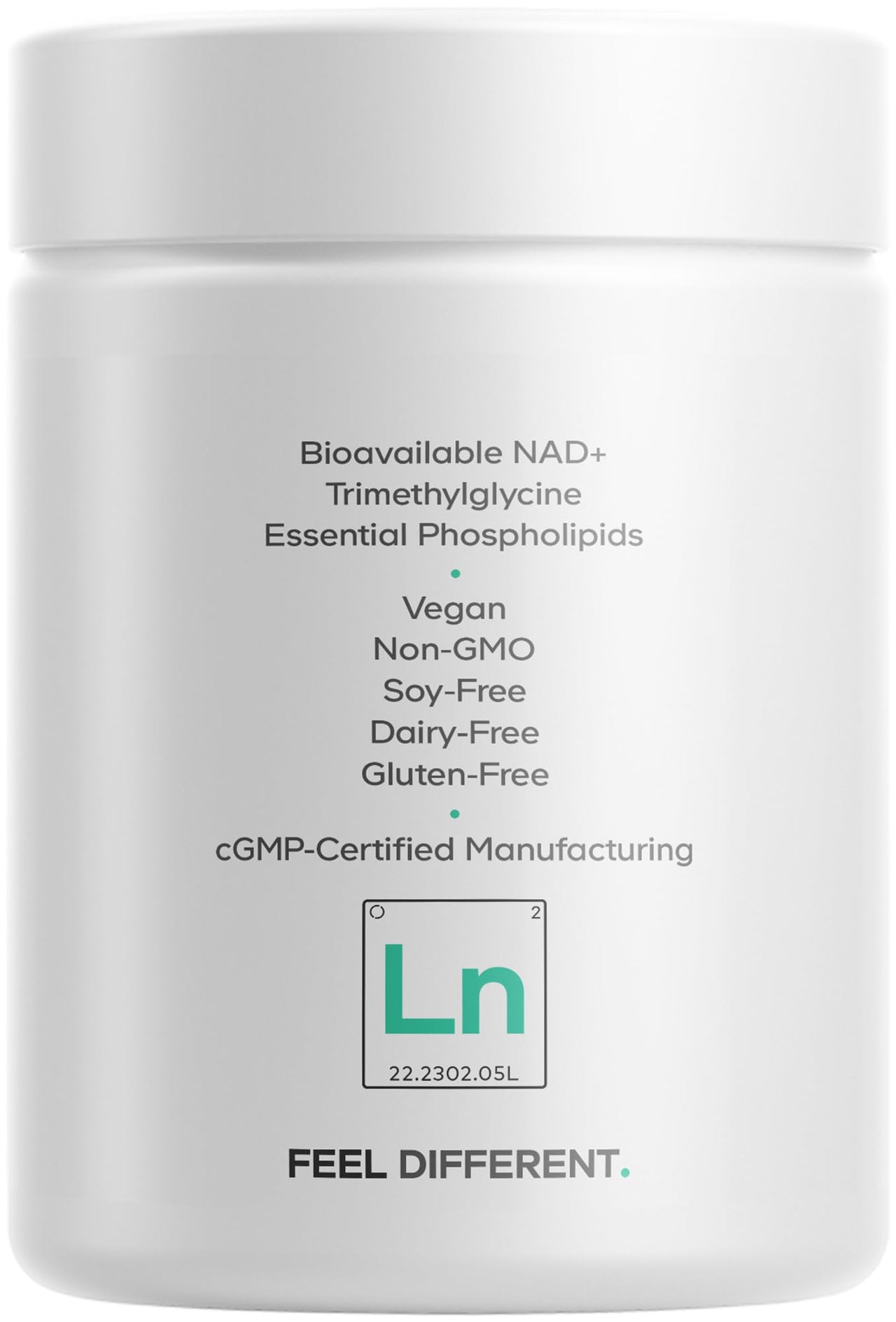Codeage Liposomal NAD+ Supplement - NAD Nicotinamide Adenine Dinucleotide Coenzyme Pills - 500 mg NAD+ Per Serving & Betaine Anhydrous - Liposomal Delivery - Vegan, Non-GMO, Gluten-Free - 60 Capsules