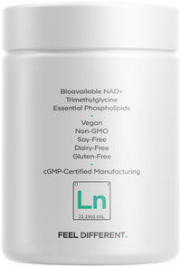 Thumbnail for Codeage Liposomal NAD+ Supplement - NAD Nicotinamide Adenine Dinucleotide Coenzyme Pills - 500 mg NAD+ Per Serving & Betaine Anhydrous - Liposomal Delivery - Vegan, Non-GMO, Gluten-Free - 60 Capsules