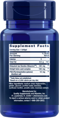 Thumbnail for Life Extension Super Ubiquinol CoQ10 with PQQ, 30 softgels (Pack of 2)