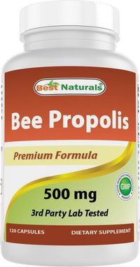 Thumbnail for Best Naturals Bee Propolis 500 mg 120 Capsules