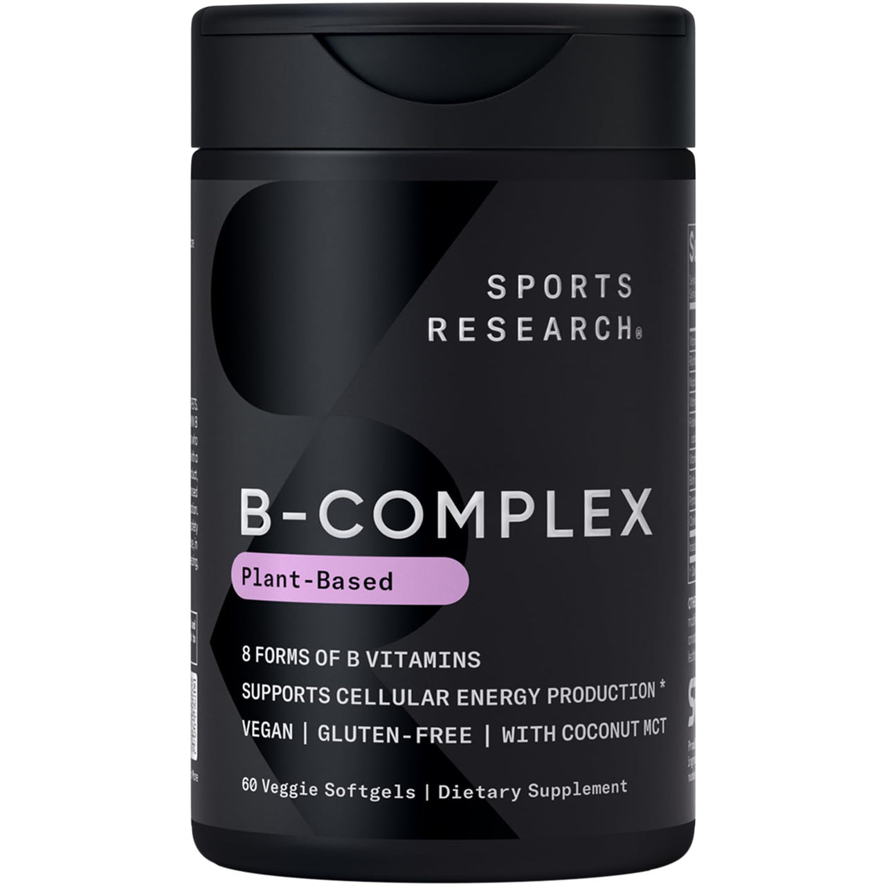 Sports Research® Supplements Pack - Omega 3 Salmon Oil + Vegan Vitamin D 5000iu & Mk7 Vitamin K 100mcg + Vitamin B-Complex