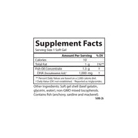 Thumbnail for Carlson - Elite DHA Gems, 1000 mg DHA, Supports Healthy Brain Function & Vision, 30 soft gels