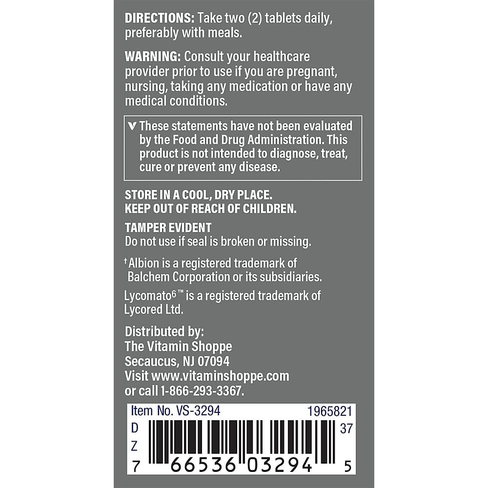 The Vitamin Shoppe Men's Multivitamin - Complete Daily Multi with Essential Vitamins & Minerals for Men's Health (120 Tablets)