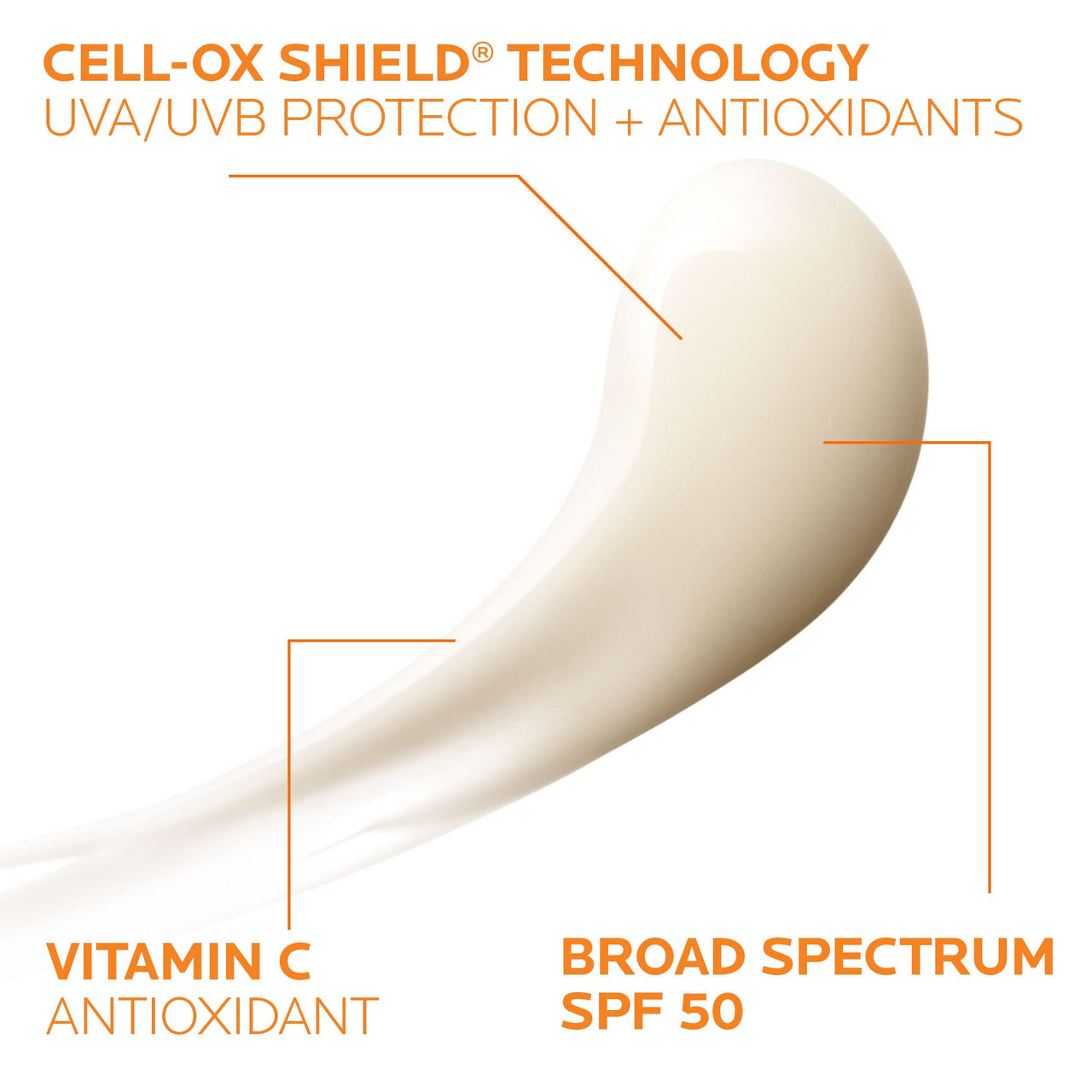 La Roche-Posay Anthelios AOX Daily Antioxidant Serum with SPF, Face Moisturizer with Sunscreen and Vitamin C & E, Oil Free Face Sunscreen for Sensitive Skin, Moisturizing Sun Protection