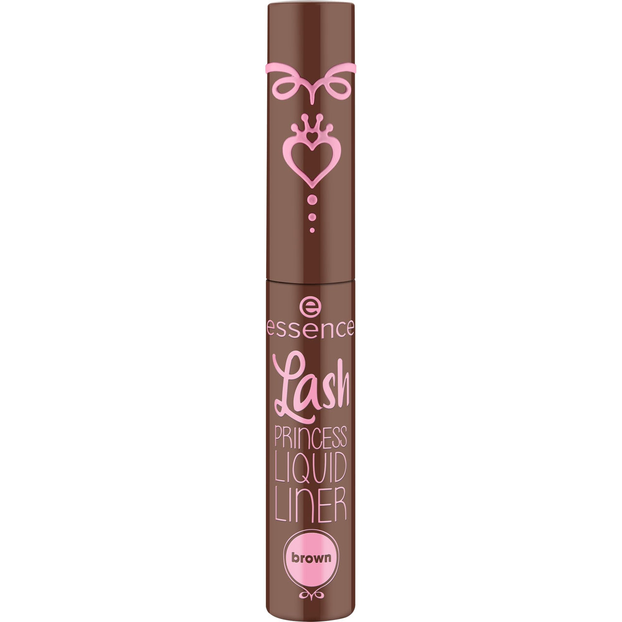 essence | Lash Princess Liner Brown | Smudge Proof, Matte Eyeliner with Ultra-Fine Brush Tip | Vegan & Cruelty Free