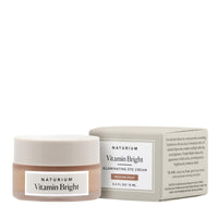 Thumbnail for Naturium Vitamin Bright Illuminating Eye Cream, Under Eye Repair Cream for Dark Circles, with Vitamin K, Phyto-Complex, & Mineral Pigments, Medium/Deep, 0.5 oz