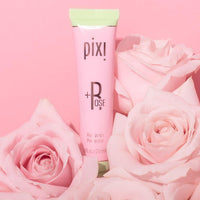 Thumbnail for Pixi Beauty +Rose Radiance Perfector | Multitasking Brightening & Blurring Primer with Rose Water, Ceramide NP & Hyaluronic Acid | Luminous Skin Primer & Glowy Complexion Enhancer | 0.8 fl oz/ 25 ml