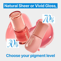 Thumbnail for fwee 3D Voluming Gloss 30% (Sheer) | Currant 30% l High Shine, Non-Sticky Lip Gloss for Makeup | Long-Lasting, Moisturizing Gel Formula | 30%, 70% Pigment Options | 5.3g