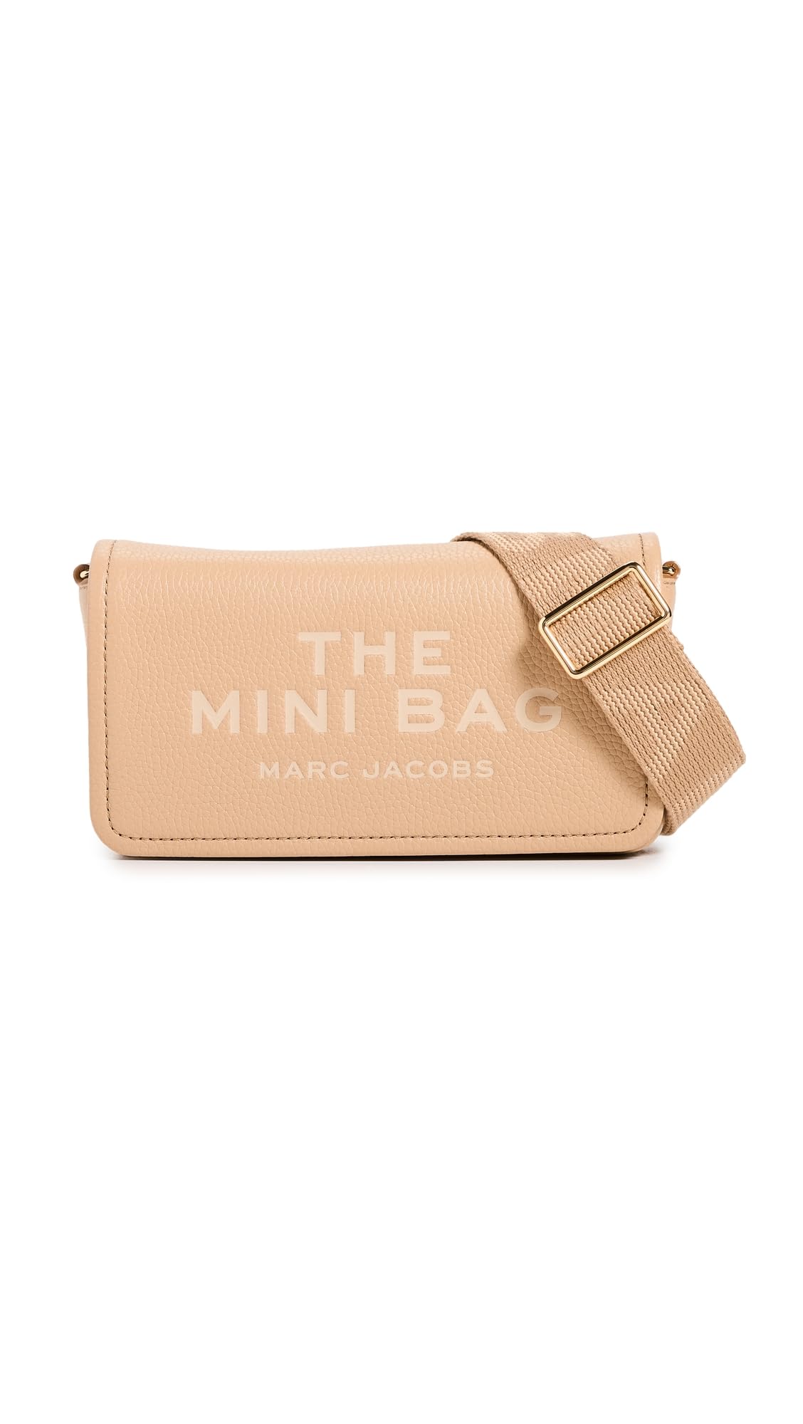 Marc Jacobs Womens The Leather Mini Bag Camel Onesize