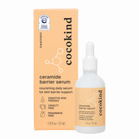 Thumbnail for Cocokind Ceramide Barrier Serum, Hydrating Serum to Reduce Dryness, All Skin Types including Sensitive Skin, Fragrance Free, Cruelty Free, Jumbo Bottle, 2oz