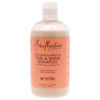 Thumbnail for Shea Moisture Coconut & Hibiscus Shampoo 13 Ounce (384ml) (2 Pack)