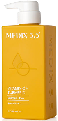 Thumbnail for MEDIX Vitamin C Cream + Niacinamide Brightening Body Lotion | Anti Aging Moisturizer Vitamin C Lotion For Women & Men To Soften The Look Of Dark Spots, Wrinkles, & Uneven Looking Skin Tone, 15 Fl Oz