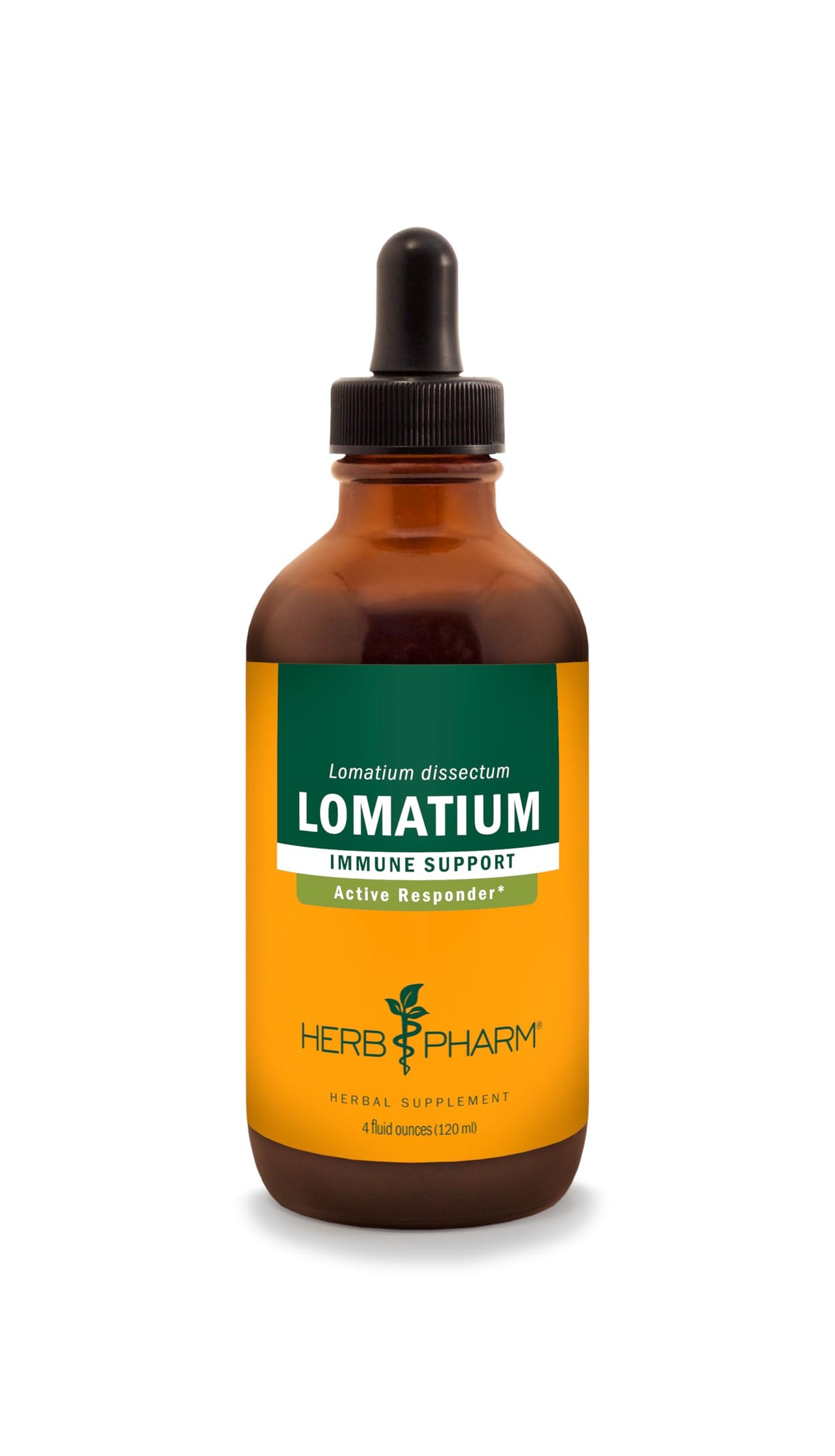 Herb Pharm Lomatium Liquid Extract for Immune System Support - 4 Ounce