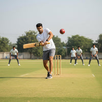 Thumbnail for SG Cricket Shield 20 Premium Leather Ball | Red | Adult | Leather | Waterproof | Solid Grade 2 Core | Machine Stitched | Ideal for Club & School Matches | Pack of 1