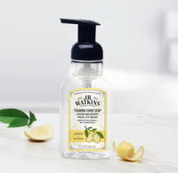 Thumbnail for J.R. Watkins Foaming Hand Soap with Pump Dispenser, Moisturizing Foam Hand Wash, Alcohol-Free, Cruelty-Free, Citron, 9 fl oz, 3 Pack