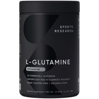 Thumbnail for Sports Research L-Glutamine (1.1 lbs), Sugar-Free Naturally Flavored Hydrate Electrolytes 16x Variety Packets and Creatine Monohydrate (1.1 lbs)