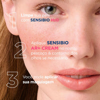 Thumbnail for Bioderma Sensibio AR+ Cream, Facial Redness Relief Lotion for Sensitive Skin, Soothing and Moisturizing Care