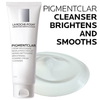 Thumbnail for La Roche-Posay Pigmentclar Brightening Face Cleanser, Exfoliating Face Wash with LHAs, Dark Spot Remover and Skin Tone Brightening, Fragrance Free Foaming Cream Cleanser