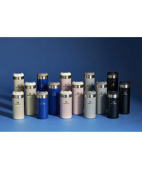 Thumbnail for Stanley AeroLight Transit Bottle 20 oz | Locking Drink Through Lid | Leak Resistant Water Bottle or Coffee Travel Mug | Lightweight Insulated Stainless Steel | BPA-Free | Black