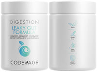 Thumbnail for Codeage Leaky Gut, L-Glutamine for Gut Health Support, N-Acetylglucosamine Supplement, Probiotic, Butyric Acid, Polyphenols, Quercetin, DGL, Berberine, BioPerine, Cinnamon, Vegan, Non-GMO - 2 Pack