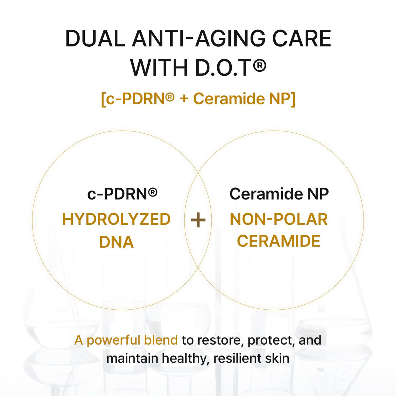 REJURAN® Dual Effect Ampoule, DOT DUAL c-PDRN® - Salmon DNA Face Serum for Deep Rejuvenation, Wrinkle Care, Firming, Skin Elasticity with Visible Anti-Aging Results. Korean Skincare (1.01 fl oz)