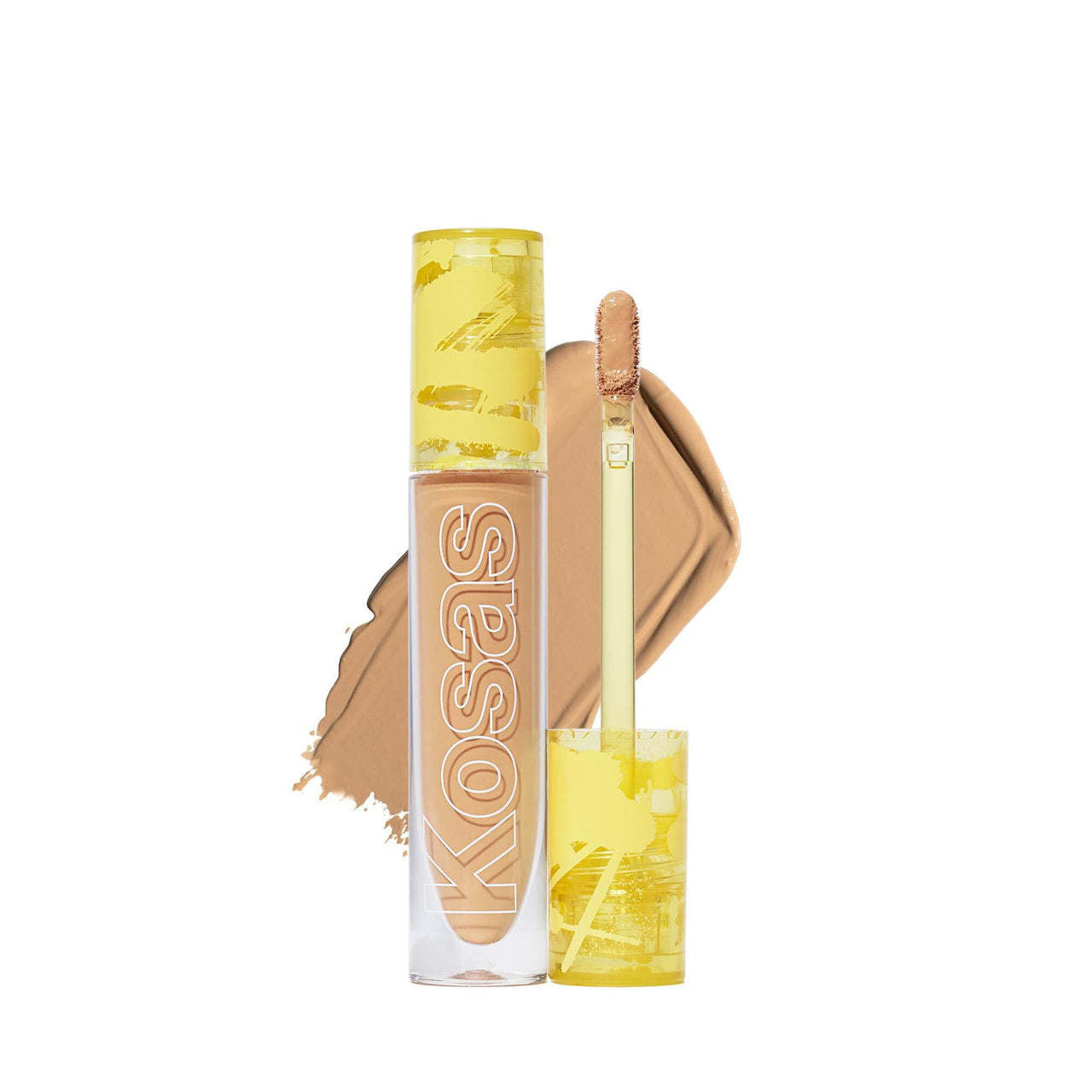 Kosas Revealer Concealer – Medium Coverage Hydrating Under Eye & Face Concealer with Hyaluronic Acid, Tone 6.5 O
