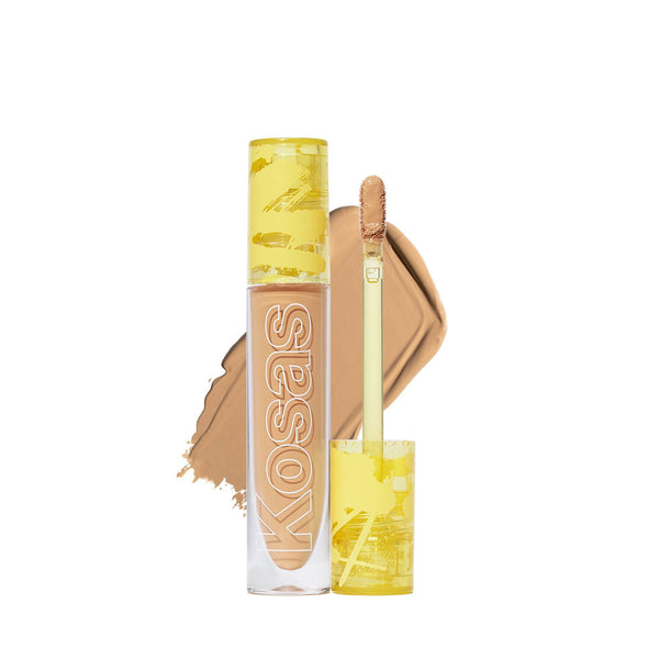 Kosas Revealer Concealer – Medium Coverage Hydrating Under Eye & Face Concealer with Hyaluronic Acid, Tone 6.5 O