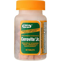 Thumbnail for Rugby Cerovite Jr. Children's Chewable 60 Tabs