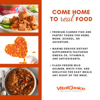 Thumbnail for Vital Choice MSC Wild Alaskan Sockeye Salmon Oil Dietary Supplement, 90 Softgels