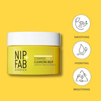 Thumbnail for Nip+Fab Ceramide Fix Cleansing Balm 2.53 Fl Oz, Makeup Removing Balm with Niacinamide and Biolin for Dry Sensitive and Aging Face Ski, Skin Barrier Support Fragrance Free Vegan, Hydrating