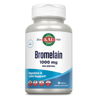 Thumbnail for KAL Bromelain Tablets, 1000 mg, 90 Count