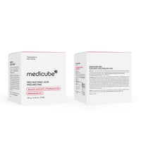 Thumbnail for Medicube Red Succinic Acid Panthenol Facial Peeling Pads - Exfoliating Toner Pads for Breakout-Prone Skin with Niacinamide, AHA, BHA, and Soothing Panthenol - Non-Comedogenic