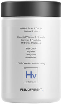 Thumbnail for Codeage Hair Vitamins 10000 mcg Biotin, Keratin, Collagen, Vitamin A, B12, C, D3, E, Zinc, Turmeric, Probiotics, Enzymes, Inositol - Hair Care Support - Healthy Hair Supplement Pills - 120 Capsules