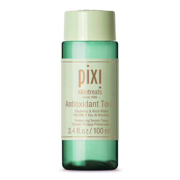 Pixi Antioxidant Tonic | Alcohol-Free Hydrating Multi-Tasking Formula with 3 Facial Skin Care Products in 1 | Face Toner, Essence, and Serum in One Step | 100mL Travel Size Skincare