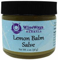 Thumbnail for WiseWays Herbals: Salves for Natural Skin Care, Lemon Balm Salve 2 oz