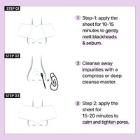Thumbnail for ilso Natural Mild Clear Nose Patch, Melt blackheads & Tighten Pores, no irritation, Korean skincare, cotton swabs included, 5 sheets (Esther Bunny Limited Edition) (PINK Esther Bunny Limited Edition)