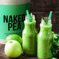 Thumbnail for NAKED Pea Protein Isolate (15 Servings) Pure Micronized Creatine Monohydrate 500g (100 Servings) – Plant-Based; Vegan; Bulk; Non-GMO; Gluten Free; Soy Free; Unflavored
